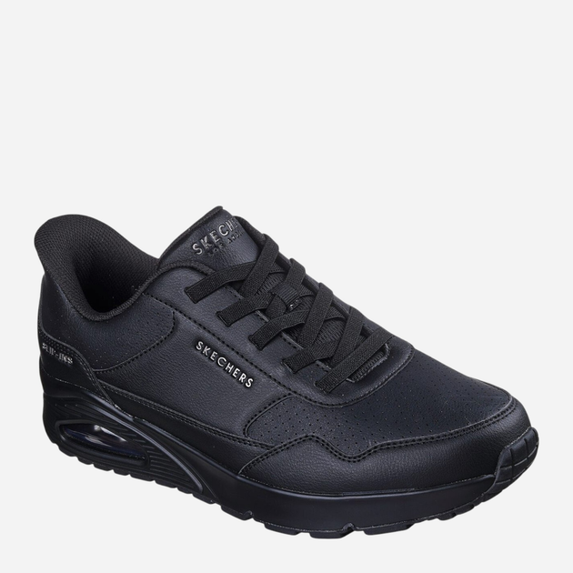 Buty sportowe męskie Skechers Uno Banksia Luxe 183023-BBK 41 Czarne (198739691177) - obraz 2