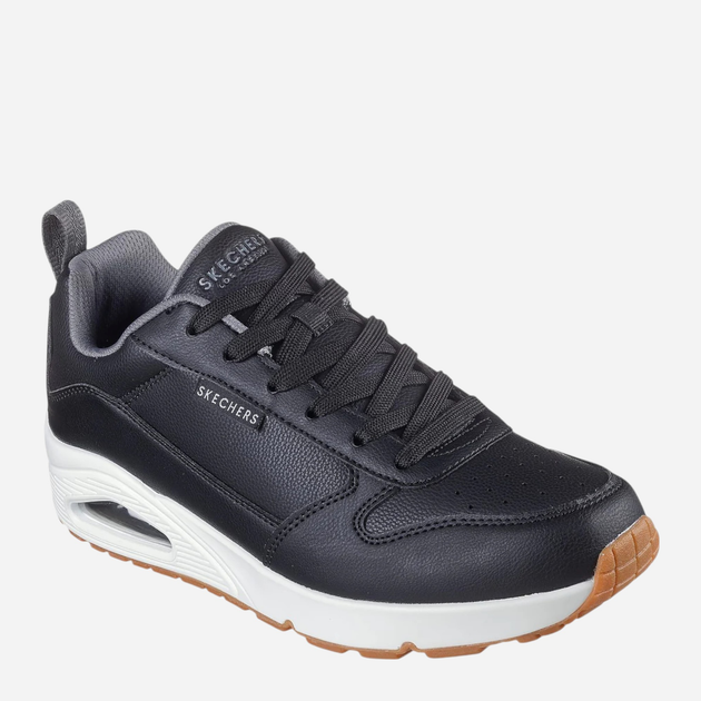 Чоловічі кросівки Skechers Uno - Alder 183012-BKGY 46 Чорні (198376315764) - зображення 2