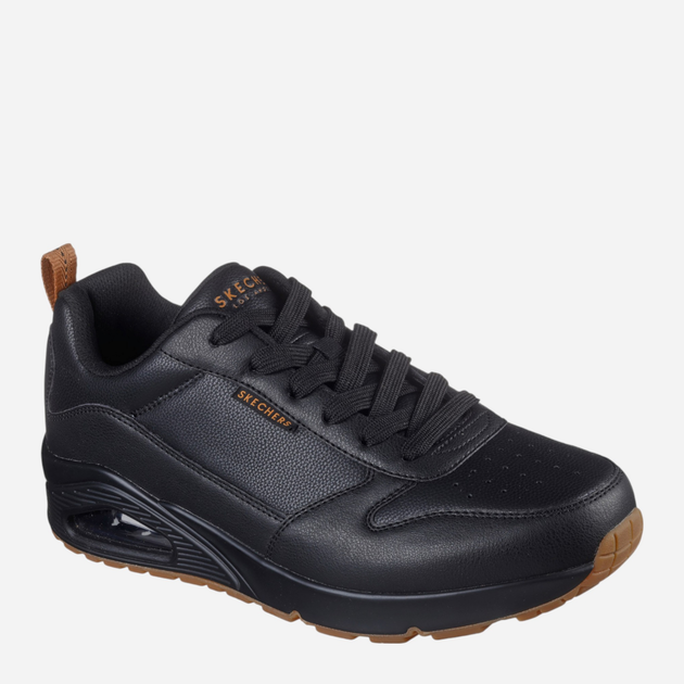 Чоловічі кросівки Skechers Uno - Alder 183012-B 45 Чорні (198739110456) - зображення 2