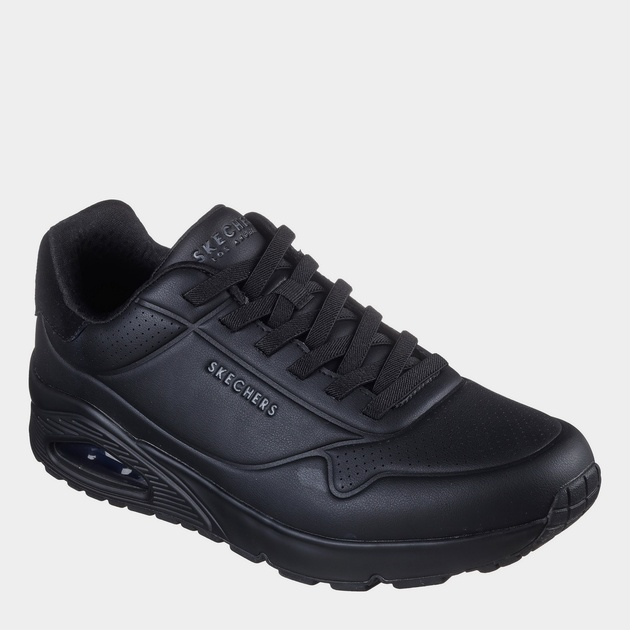 Чоловічі кросівки Skechers Uno - Tailored Air 183007-BBK 42 Чорні (198739410037) - зображення 2