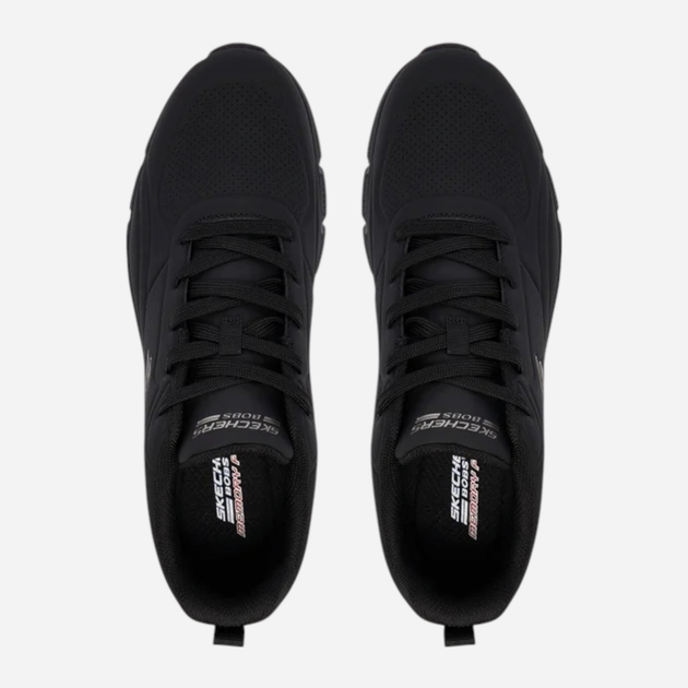 Чоловічі кросівки Skechers Bobs B Flex 118110-BBK 43 Чорні (199025023344) - зображення 4
