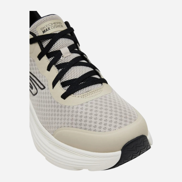 Чоловічі снікери Skechers Max Cushioning Endeavour 220613-TPBK 44 Бежеві (198376940928) - зображення 6