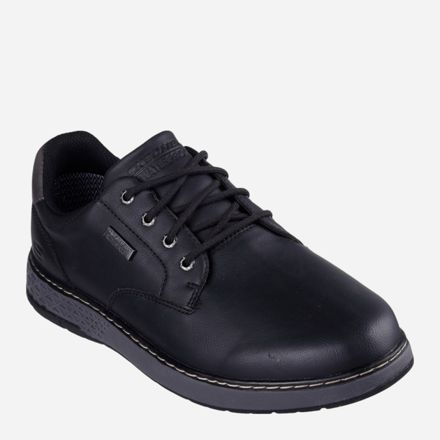 Buty derby męskie Skechers Garlan - Pryor 205234-BLK 41.5 Czarne (197976697805) - obraz 2