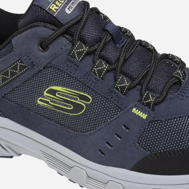 Чоловічі кросівки для трекінгу Skechers Oak Canyon 51893-NVLM 41 Сині (192283139321) - зображення 8