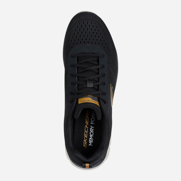 Чоловічі кросівки Skechers Track - Leshur 232758-BLK 41 Чорні (198739006247) - зображення 4