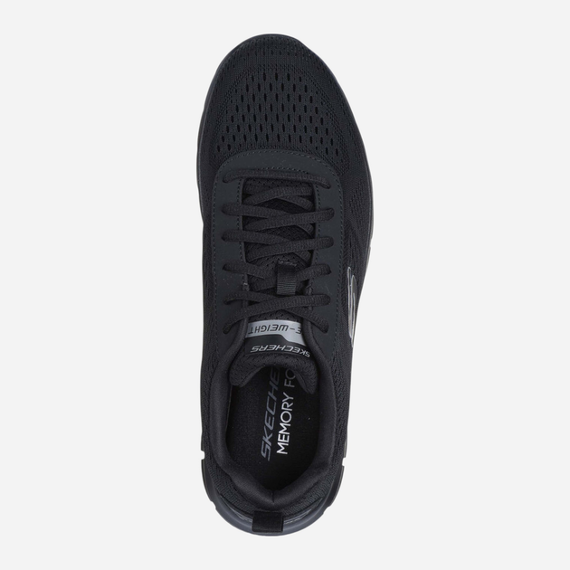 Чоловічі кросівки Skechers Track - Leshur 232758-BBK 45 Чорні (198376423605) - зображення 4