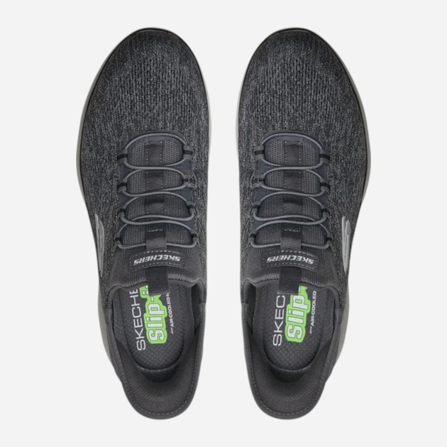Чоловічі кросівки Skechers Summits - Key Pace 232469-CCBK 41.5 Сірі (197627111674) - зображення 4