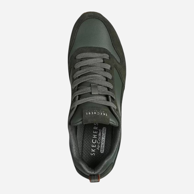 Чоловічі кросівки Skechers Uno Stacre 52468-OLV 42 Хакі (196989910710) - зображення 4