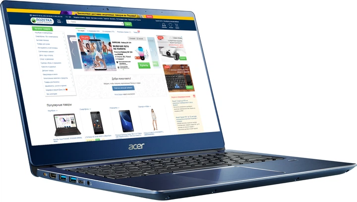 Ноутбук Acer Swift 3 SF314-54 (NX.GYGEU.016) Stellar Blue – фото