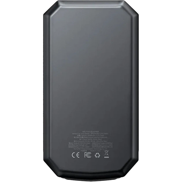 Портативний пускозарядний пристрій Baseus Super Energy Max Car Jump Starter 20000mAh Black (CGNL020001) [73296] - зображення 3