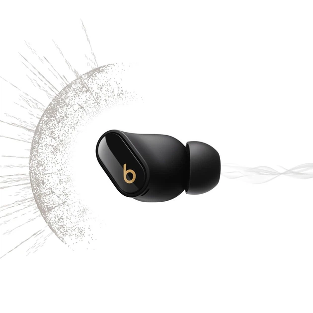 Наушники Beats by Dr. Dre Studio Buds+ Black/Gold (MQLH3) [97501] - изображение 2