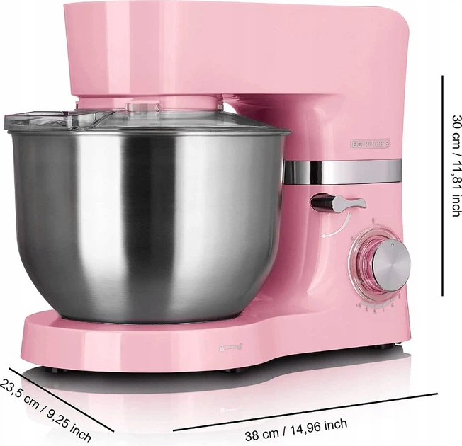 Планетарный кухонный миксер HEINRICH'S HKM 6278 ROSA 615019