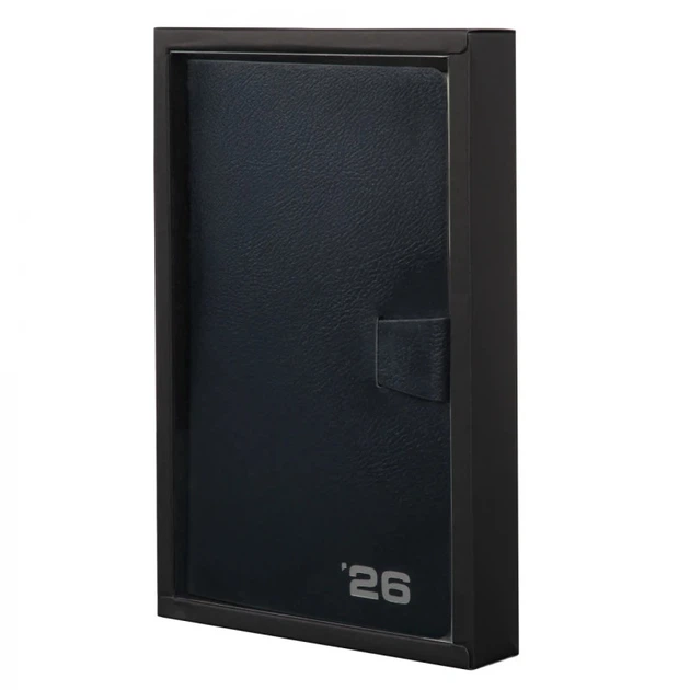 Деловой блокнот датированый 2026 Leo Planner Alpha 252629 12х20 см 352 страницы темно-синий - Фото 2 Деловой блокнот датированый 2026 Leo Planner Alpha 252629 12х20 см 352 страницы темно-синий - изображение 2