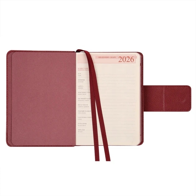 Деловой блокнот А6 2026 Leo Planner Chiara 252705 352 листа - изображение 9