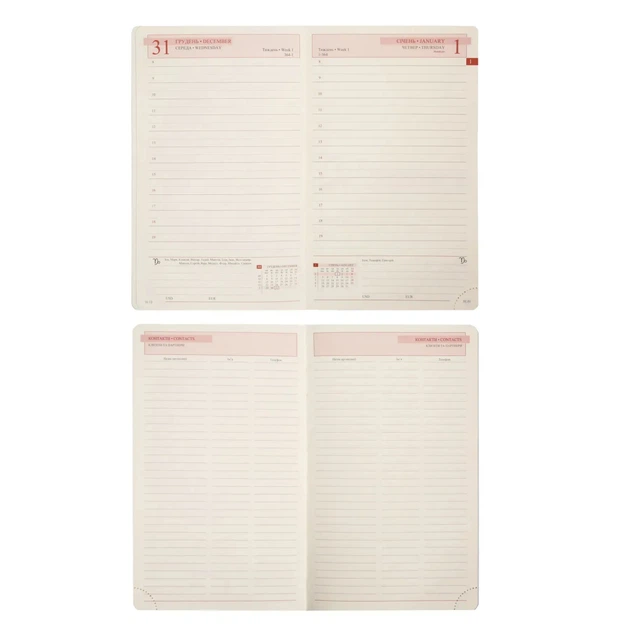 Деловой блокнот датированый 2026 Leo Planner Glory 252632 12х20 см 352 страницы черный - Фото 9 Деловой блокнот датированый 2026 Leo Planner Glory 252632 12х20 см 352 страницы черный - изображение 9