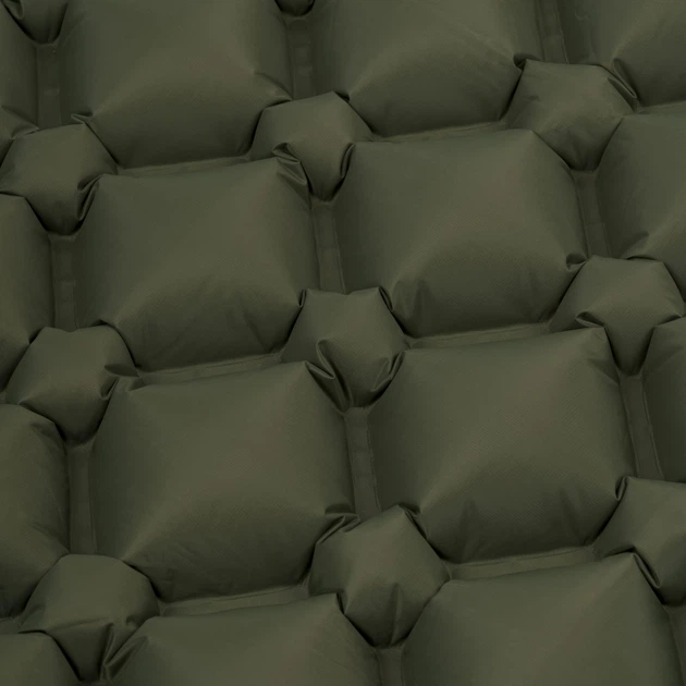 Надувной коврик Highlander Nap-Pak Inflatable Sleeping Mat PrimaLoft 5 cm Olive (AIR072-OG) - изображение 5