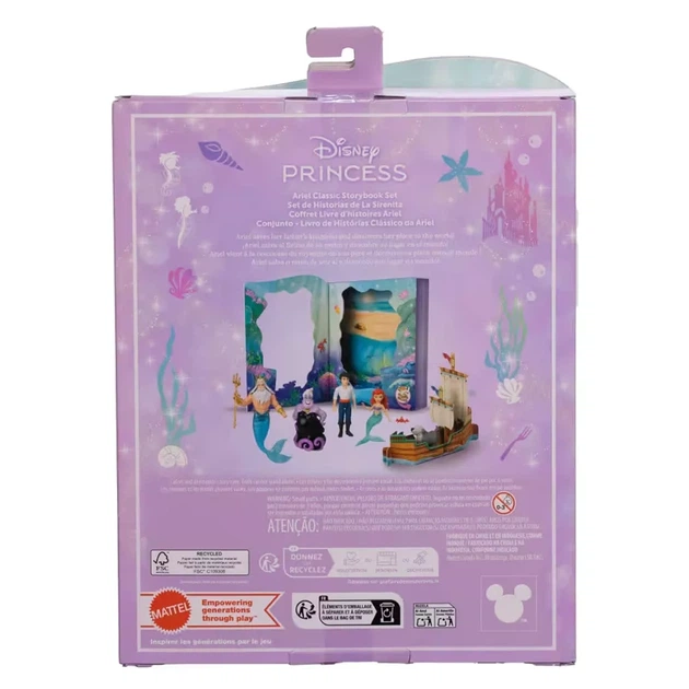 Игровой набор с мини-куклами Disney Princess Морская история (JBL32) - Фото 5 Игровой набор с мини-куклами Disney Princess Морская история (JBL32) - изображение 5