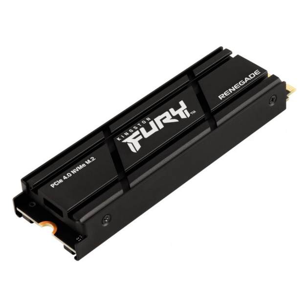 Накопитель с радиатором SSD Kingston Fury Renegade M.2 PCIe 4.0 2TB R 7300 MB/s W 7000 MB/s Black (SFYRDK/2000G) - Фото 2 Накопитель с радиатором SSD Kingston Fury Renegade M.2 PCIe 4.0 2TB R 7300 MB/s W 7000 MB/s Black (SFYRDK/2000G) - изображение 2