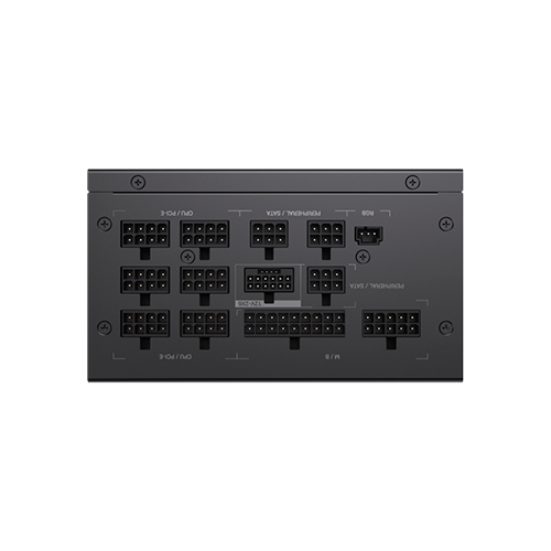 Блок питания GameMax Lion Core 1200P Черный 1200W ATX 3.1 модульный 80+ Platinum 135 мм вентилятор для ПК (Lion Core 1200P) - изображение 2