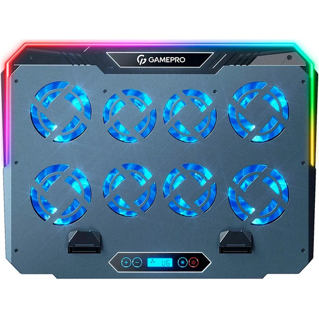 Охлаждающая подставка для ноутбука GamePro CP1040 - Фото 2 Охлаждающая подставка для ноутбука GamePro CP1040 - изображение 2