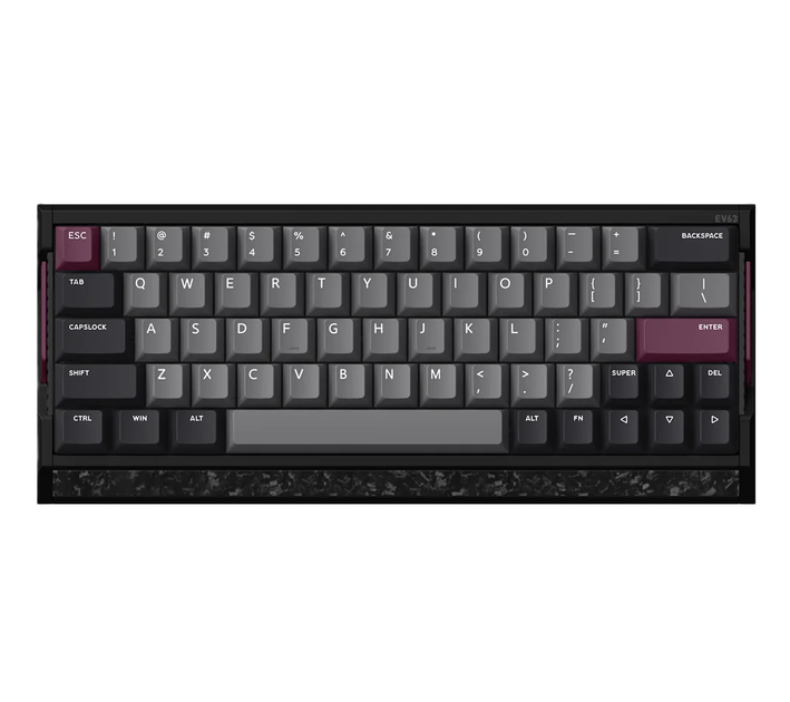 IQUNIX EV63 Hall Effect Dark Purple Iqunix Ev63 Hall Effect