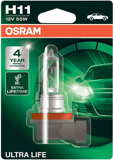Lampa samochodowa OSRAM H11 55 W 64211ULT-01B (4052899436473) - obraz 1