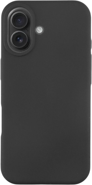 Etui 4smarts Silicone Case Cupertino do Apple iPhone 17 Black (4252011911967) - obraz 1