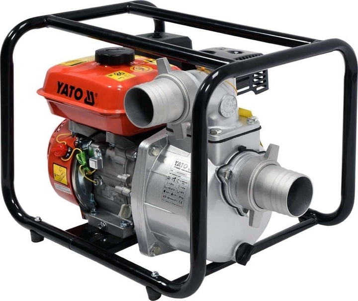 Мотопомпа бензинова Yato YT-85402 3" 80 мм 60 м³/год 4 кВт (5906083854026) - зображення 2