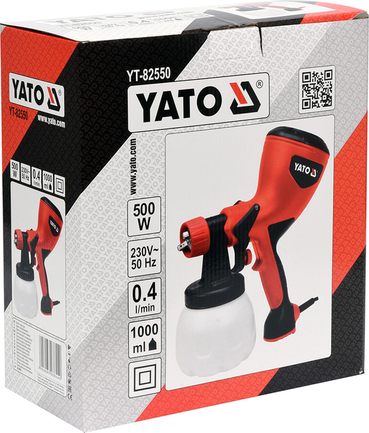 Фарборозпилювач Yato YT-82550 електричний (5906083038440) - зображення 3