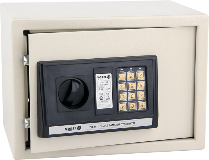 Sejf meblowy Vorel 78641 (5906083786419) - obraz 1