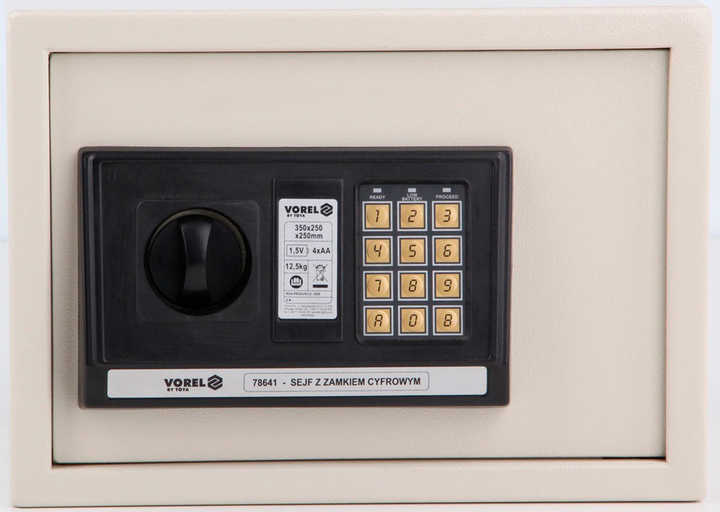 Sejf meblowy Vorel 78641 (5906083786419) - obraz 3