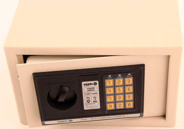 Sejf meblowy Vorel 78642 (5906083786426) - obraz 5