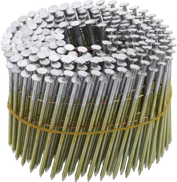 Цвяхи барабанні VOREL до пневматичного пістолета 80х2.8 мм 15-16˚ 3000 шт (72021_v) - зображення 2