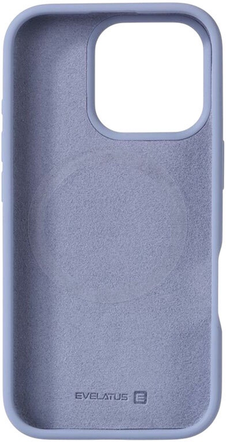 Etui plecki Evelatus Premium Magsafe Soft Touch Silicone do Apple iPhone 16 Pro Lavender Grey (EVEAPP16PPMSCLG) - obraz 3