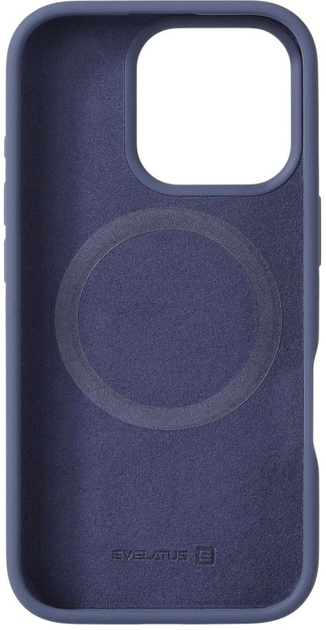 Панель Evelatus Premium Magsafe Soft Touch Silicone для Apple iPhone 16 Pro Midnight Blue (EVEAPP16PPMSCMB) - зображення 3