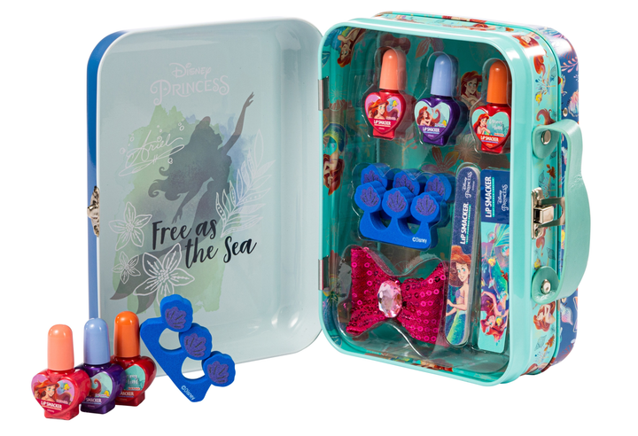 Zestaw kosmetyków Markwins Księżniczki Disneya: Ariel Tin Beauty Box 1510694E (4038033106945) - obraz 4
