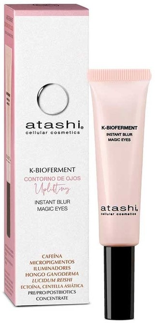 Крем для шкіри навколо очей Atashi K-Bioferment Instant Blur 15 мл (8429449107873) - зображення 2
