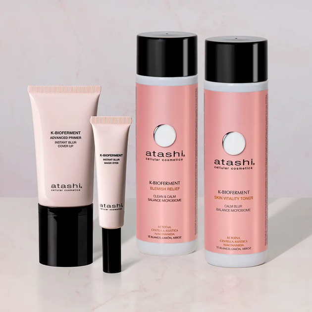 Крем для шкіри навколо очей Atashi K-Bioferment Instant Blur 15 мл (8429449107873) - зображення 4