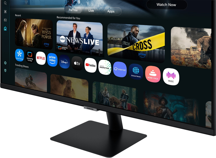 Монітор 32" Samsung Smart Monitor M70F Black (LS32FM700UUXEN) - зображення 3
