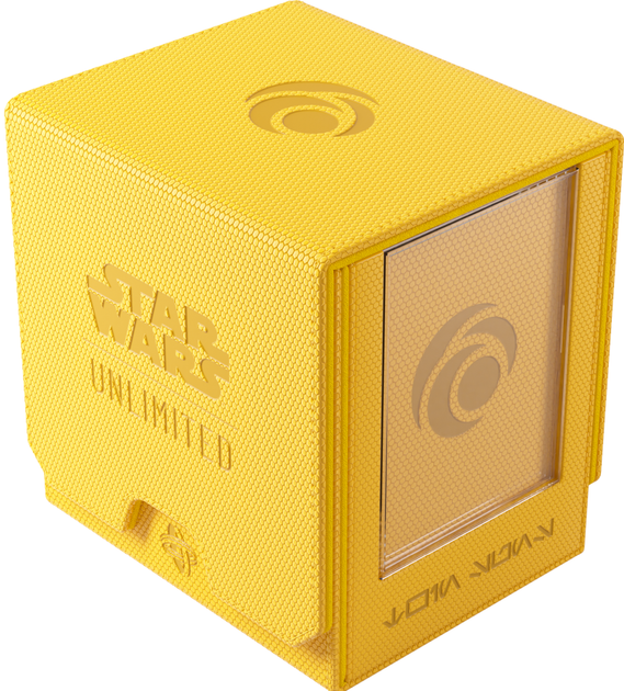 Pudełko na karty Gamegenic: Star Wars Unlimited Card Game - Twin Suns Deck Pod - Żółty (4251715417584) - obraz 9