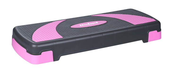 Step do aerobiku i ćwiczeń fitness Rebel Active 3 stopnie 78 cm Szaro-fioletowy (5901890100069) - obraz 2