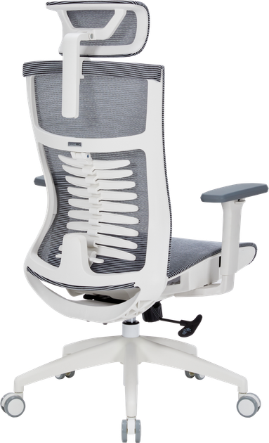 Крісло офісне OfficePro Balance OC620-W-DG-DG - Фото 4 Крісло офісне OfficePro Balance OC620-W-DG-DG - зображення 4