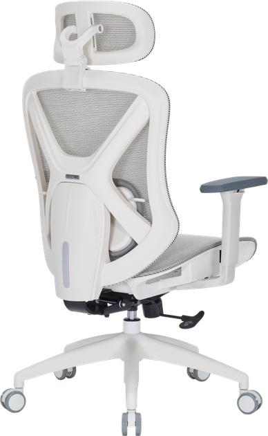 Крісло офісне Officepro Atlas OC630-W-LG-LG - изображение 4