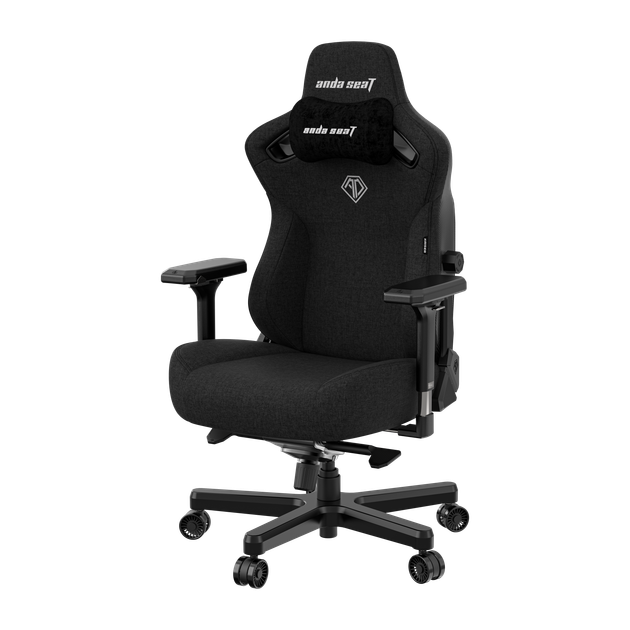 Крісло ігрове Anda Seat Kaiser 3 Black Fabric Size L (AD12YDC-L-01-B-CF) - изображение 3