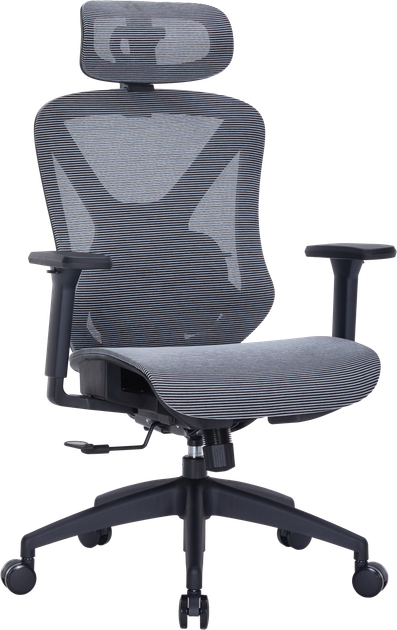 Крісло офісне Officepro Atlas OC630-B-DG-DG - Фото 6 Крісло офісне Officepro Atlas OC630-B-DG-DG - зображення 6