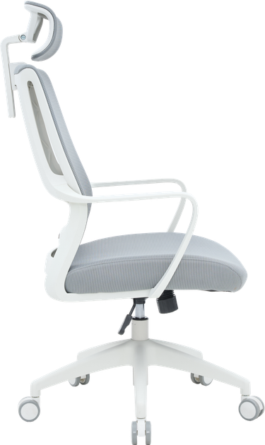 Крісло офісне OfficePro Harmony OC310-W-LG-LG - изображение 6