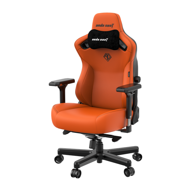 Крісло ігрове Anda Seat Kaiser 3 Orange Size XL (AD12YDC-XL-01-O-PV/C) - зображення 3