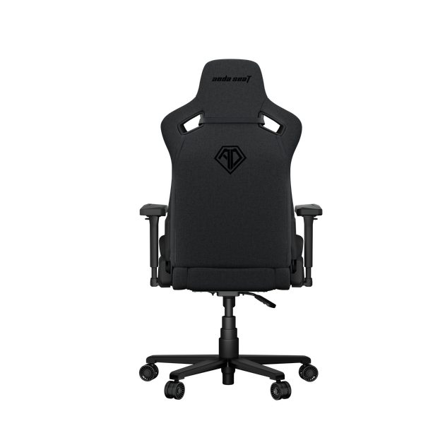 Игровое кресло Anda Seat Kaiser Frontier XL Dark Gray Fabric нагрузка до 150 кг, льняная ткань, пена Memory Foam, гарантия 24 мес, наклон спинки 160 °, рост до 200 см - изображение 5