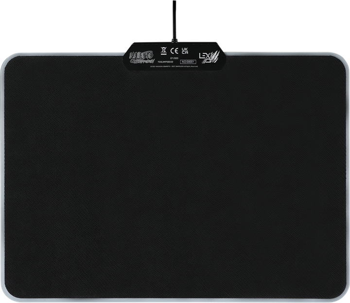 Podkładka pod myszkę Lexip Naruto Shippuden Madara RGB Speed Black/Blue (3760352730396) - obraz 2
