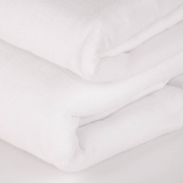 Komplet pościeli Douceur d'intérieur Angelia bawełniany z fakturą Biały 140 x 200 cm (3574386449847) - obraz 4